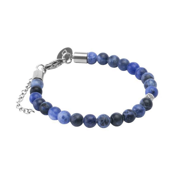 Natural Blue Sodalite Stone Bracelet | Men's Bracelet