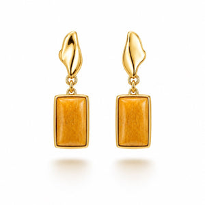 Colours of Brazil Lina Drop Fluid Stud Earrings