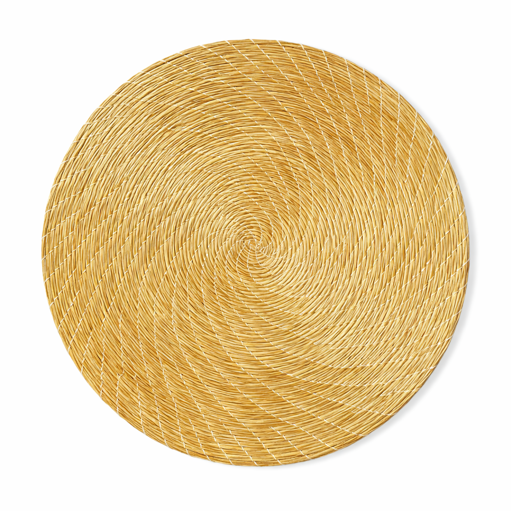 Golden Grass "Capim Dourado" Handcrafted Table Mats