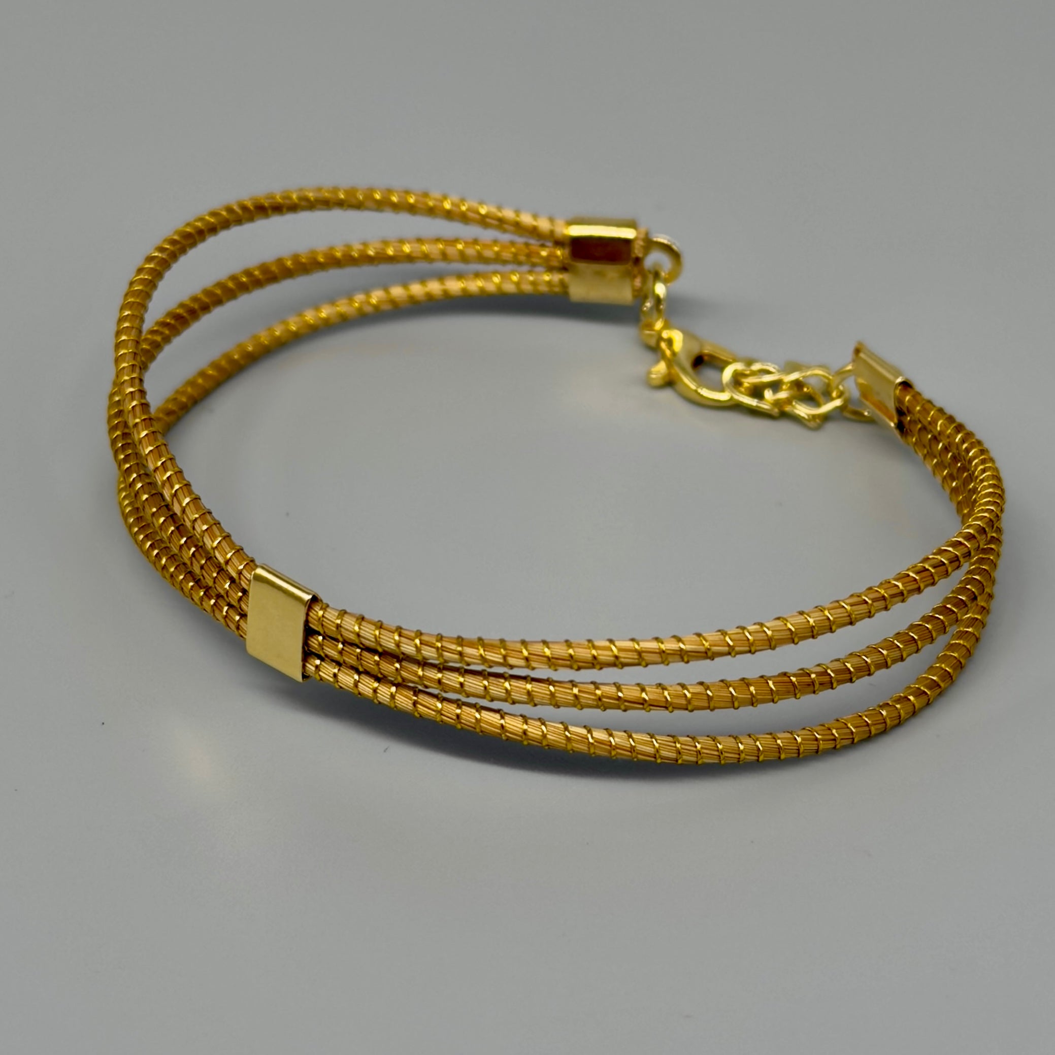 EarthWoven Golden Grass Mist Cuff Bracelet