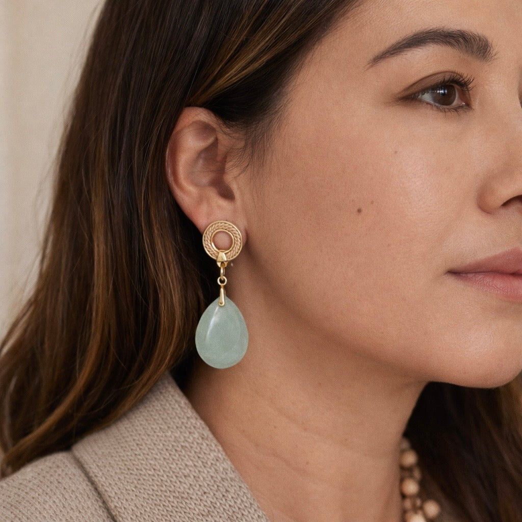 Ethereal Amazonia Mandala Earrings