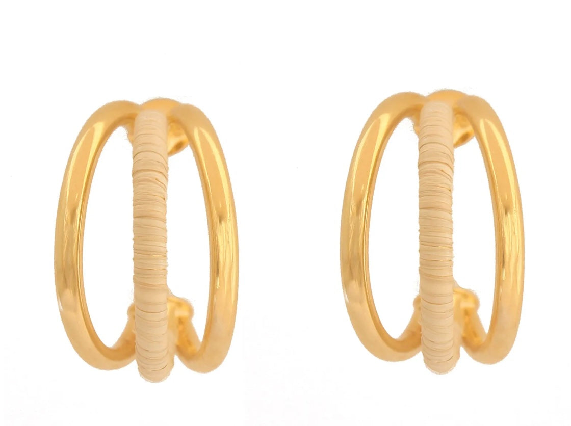 Ethereal Amazonia Triple Hoop Earrings