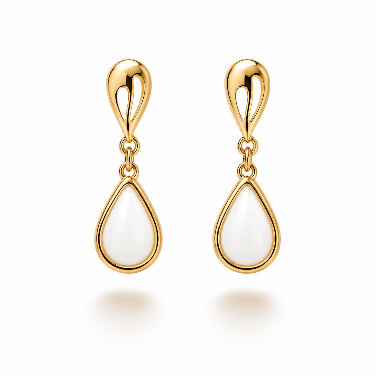 Colours of Brazil Luna Drop Aura Stud Earrings