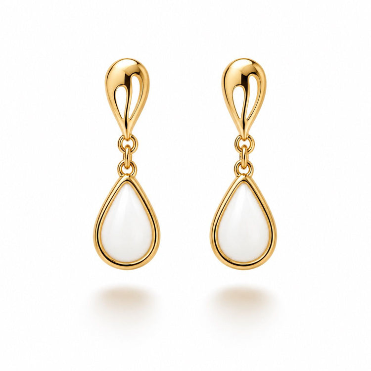 Colours of Brazil Luna Drop Aura Stud Earrings