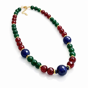 Essentials of Brazil Jade & Safira Harmony Necklace