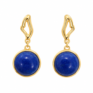 Colours of Brazil Serenity Drop Frame Stud Earrings