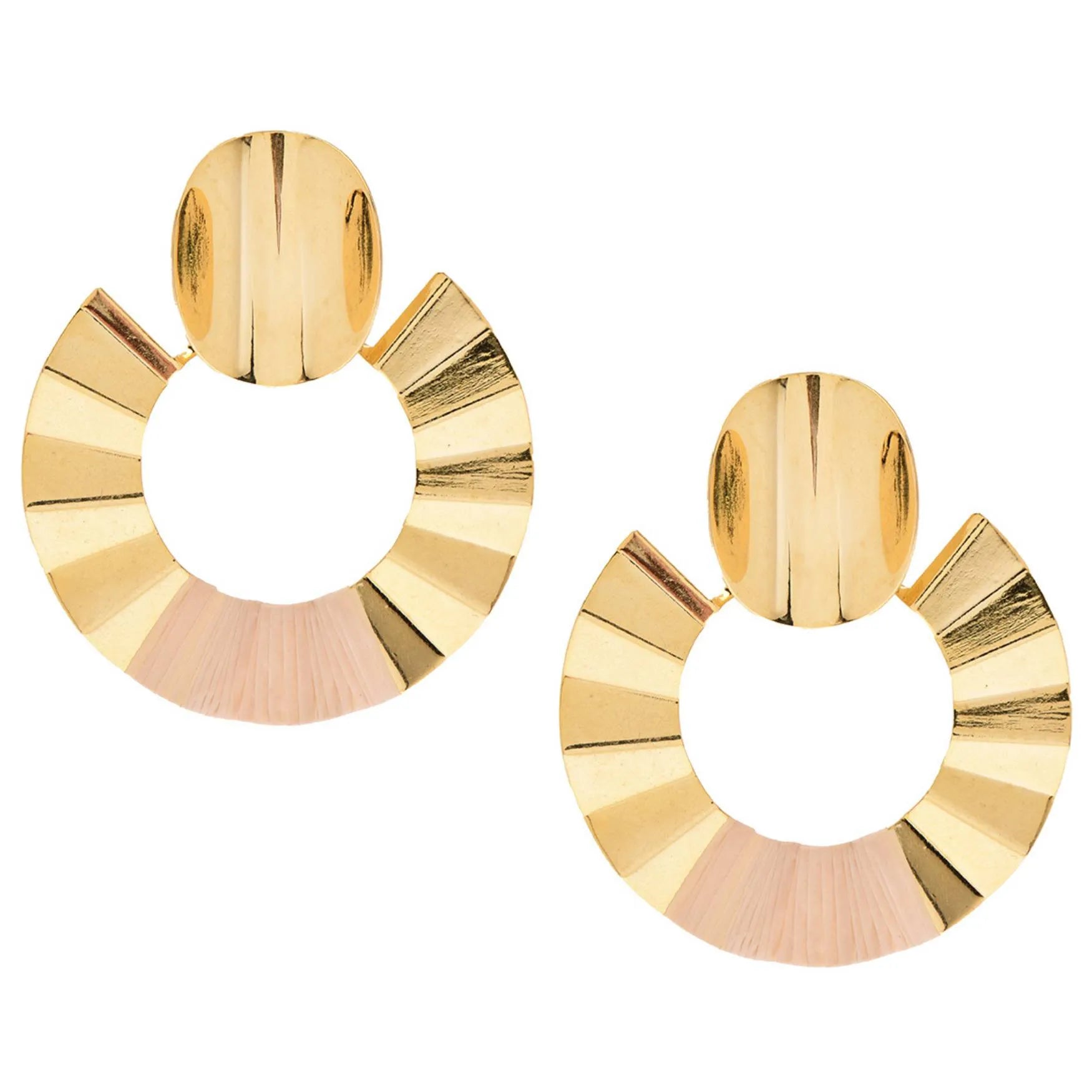 Ethereal Amazonia Eternal Gold Maxi Earrings