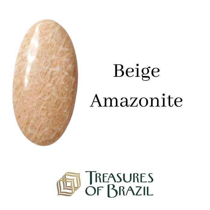 Beige Amazonite - Treasures of Brazil