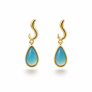 Colours of Brazil Luna Wave Stud Earrings