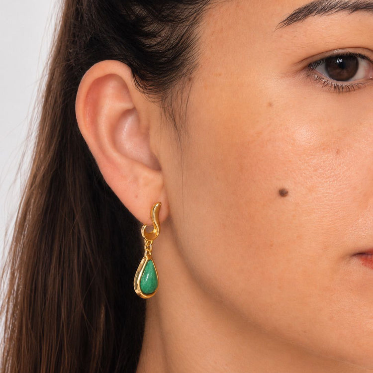 Colours of Brazil Luna Wave Stud Earrings