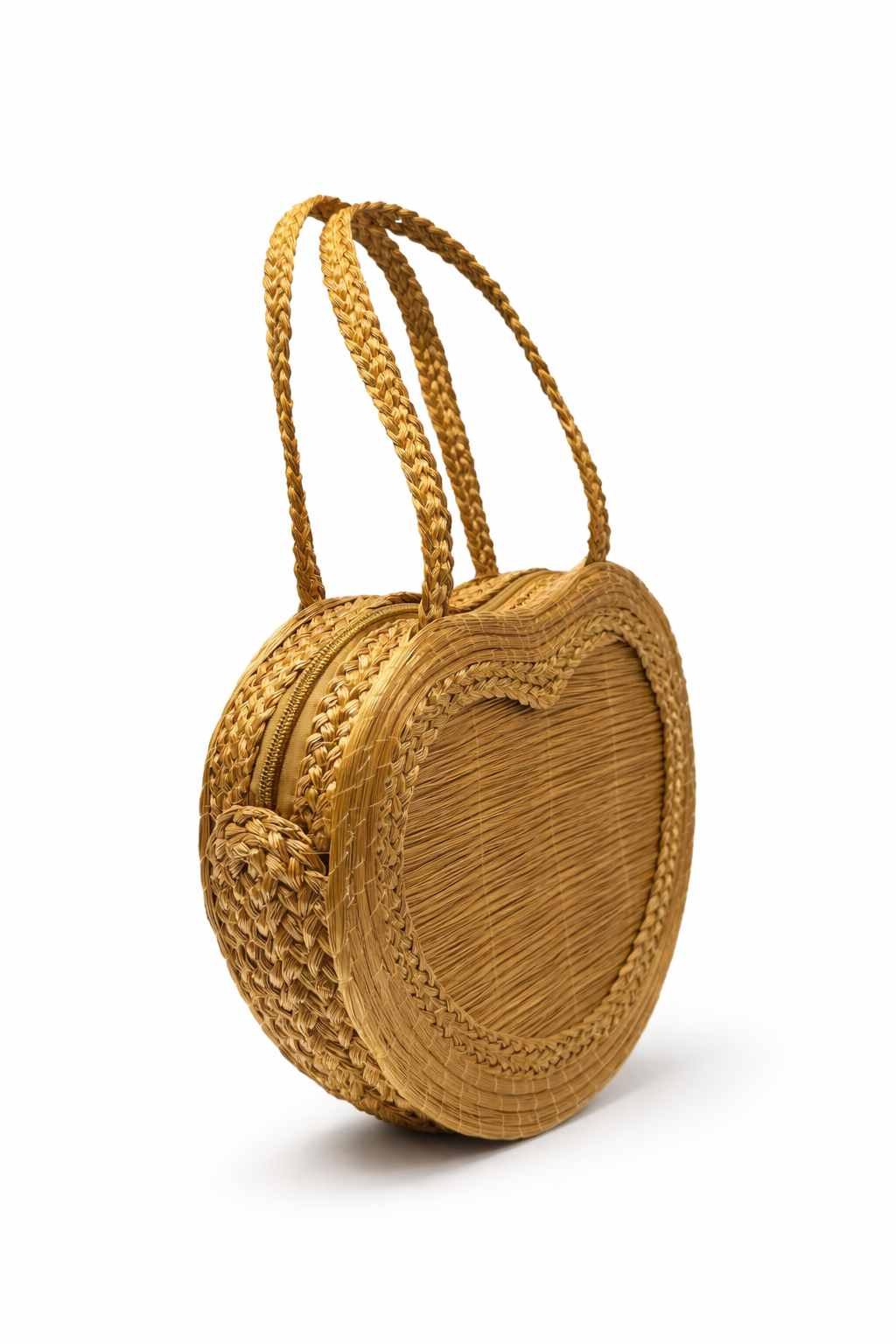 EarthWoven Treasures Golden Grass Handbag