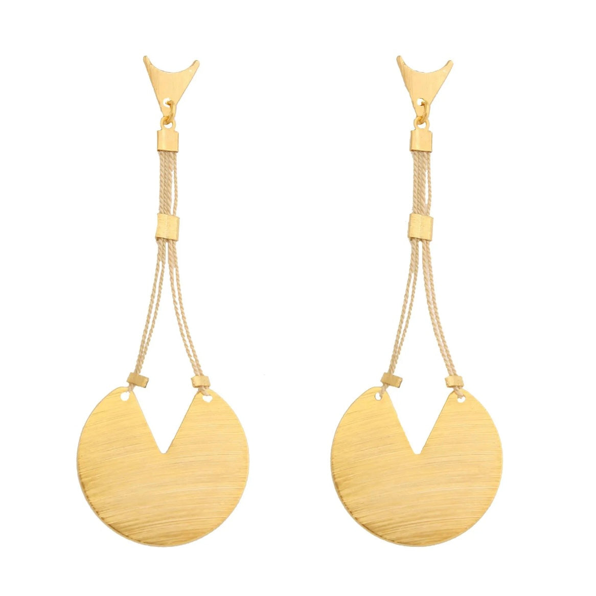 Ethereal Amazonia Geometric Drop Earrings