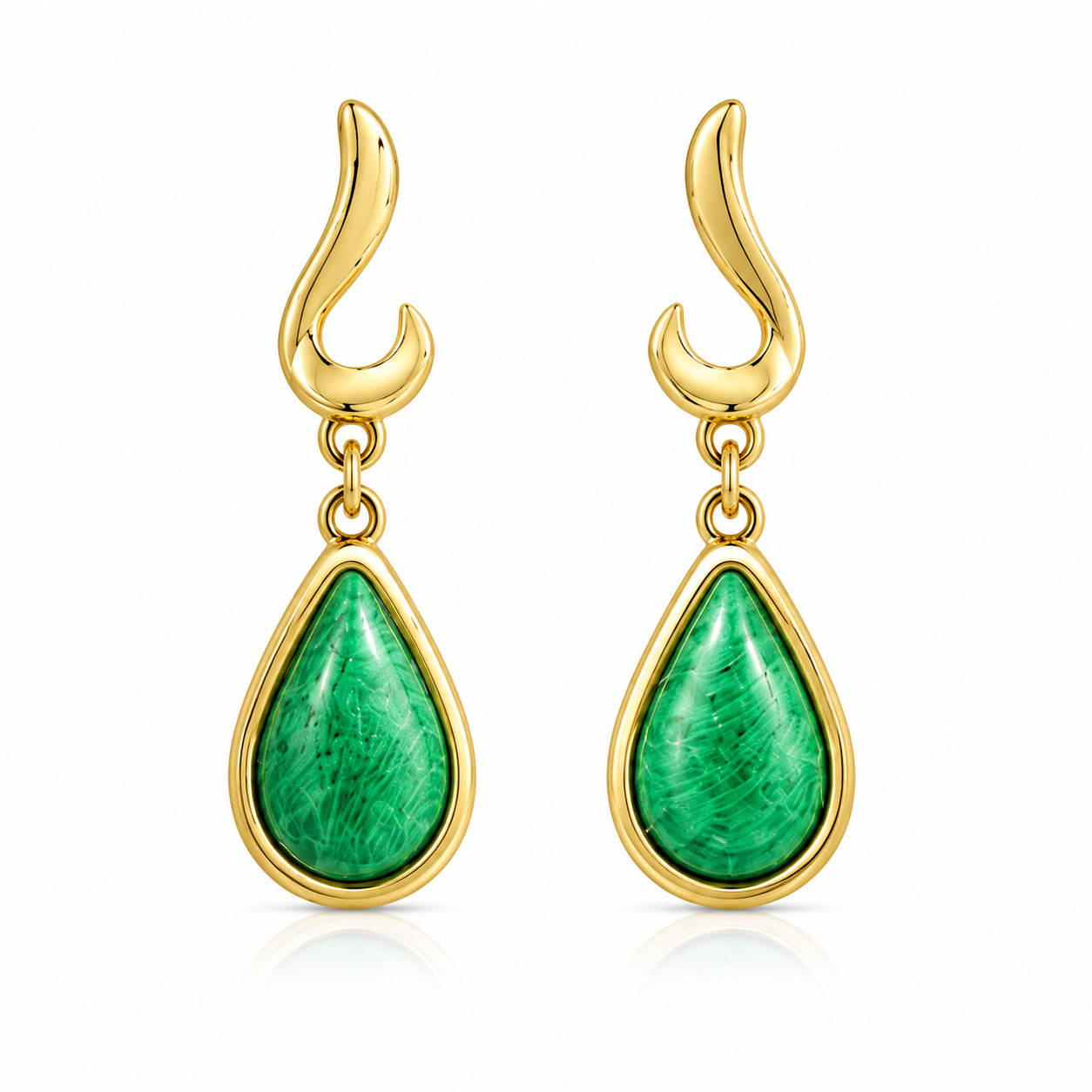 Colours of Brazil Luna Wave Stud Earrings