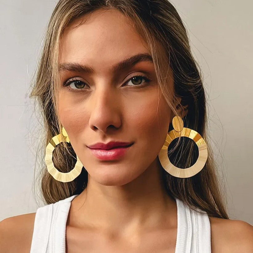 Ethereal Amazonia Power of the Sun Maxi Earrings