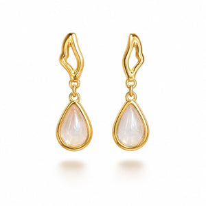 Colours of Brazil Luna Drop Frame Stud Earrings