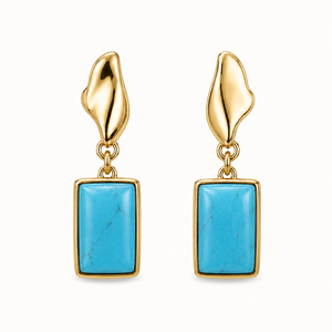 Colours of Brazil Lina Drop Fluid Stud Earrings — additional product view 3