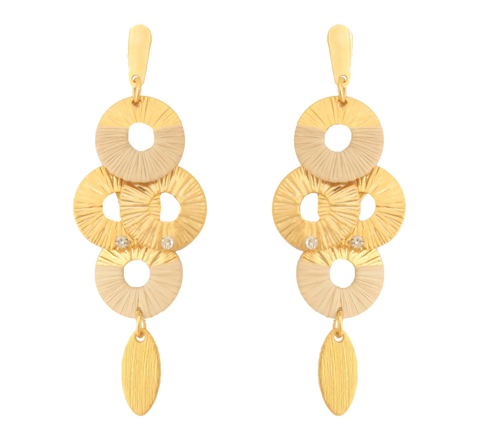 Ethereal Amazonia Circles Dangle Earrings