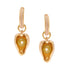 Ethereal Amazonia 18k Gold Plated Gooseberry Delight Buriti Earrings - Treasures of Brazil