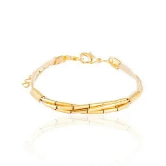 Ethereal Amazonia 18k Gold Plated Simple Joys Buriti Bracelet - Treasures of Brazil