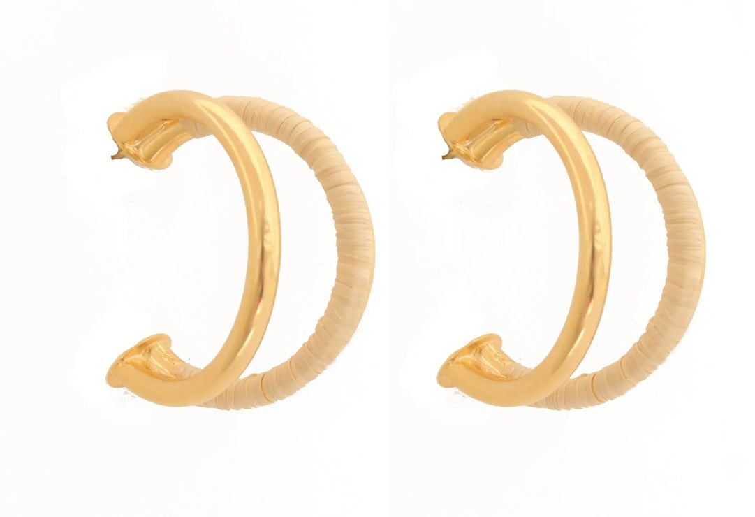 Ethereal Amazonia Triple Hoop Earrings