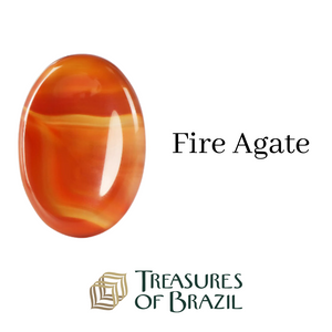 Fire Agate - Treasures of Brazil