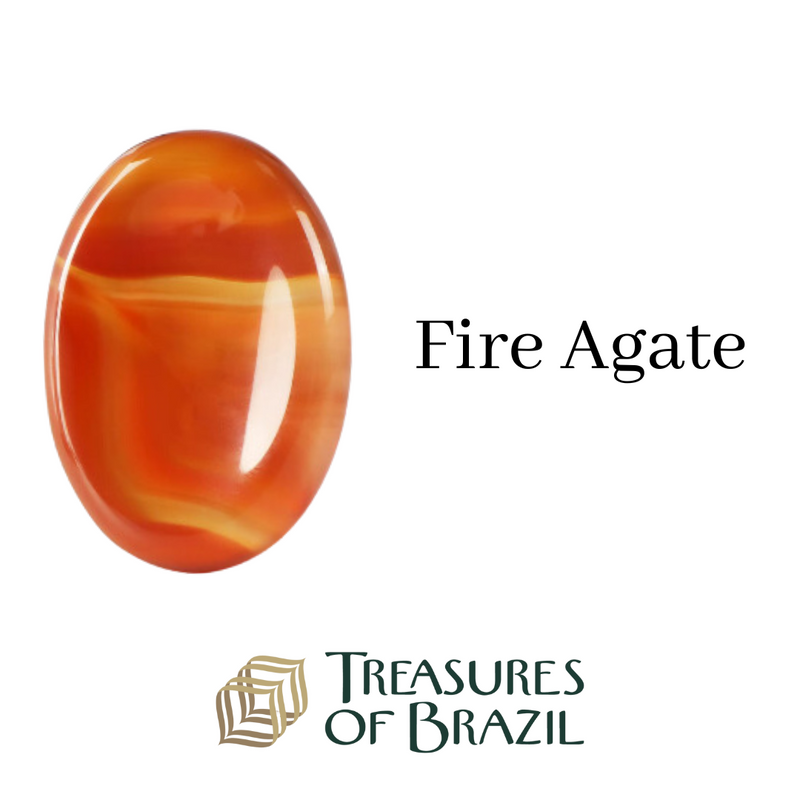 Fire Agate - Treasures of Brazil