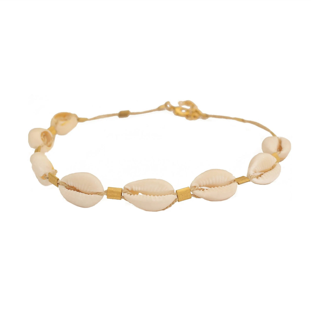 Ethereal Amazonia Coastal Shell Elegance Seashell Choker Necklace