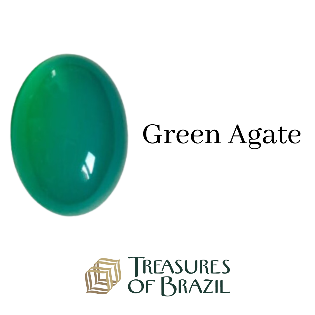 Green Agate - Treasures of Brazil