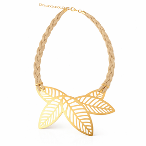 Ethereal Amazonia Leaves Necklace