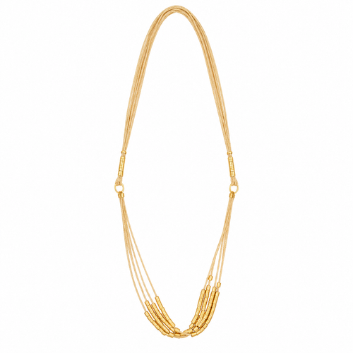 Ethernal Amazonia Long Golden Nest Buriti Necklace