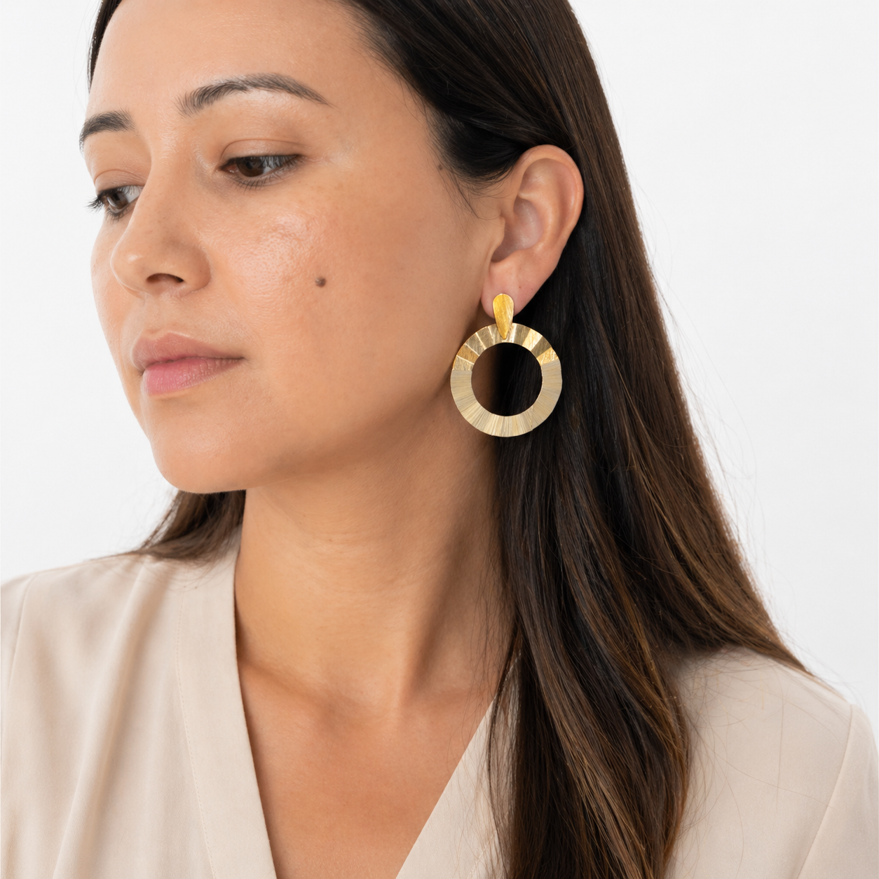 Ethereal Amazonia Power of the Sun Maxi Earrings
