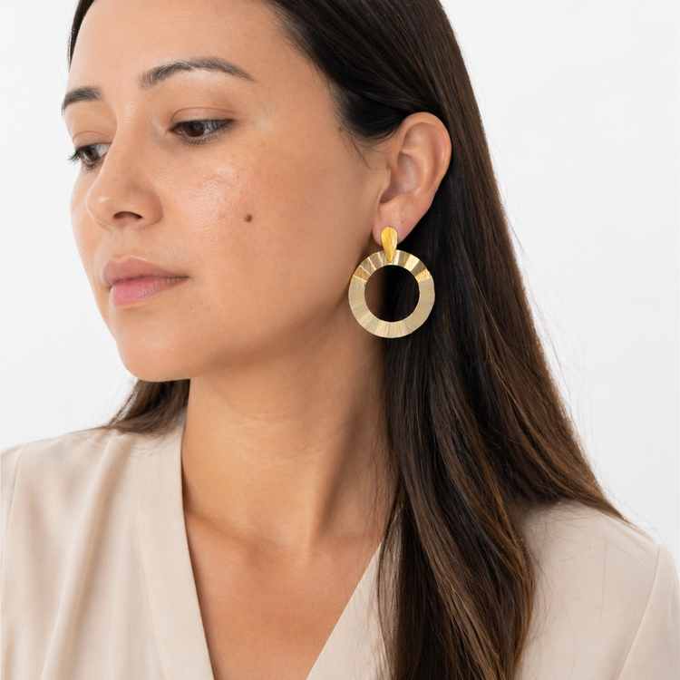 Ethereal Amazonia Power of the Sun Maxi Earrings