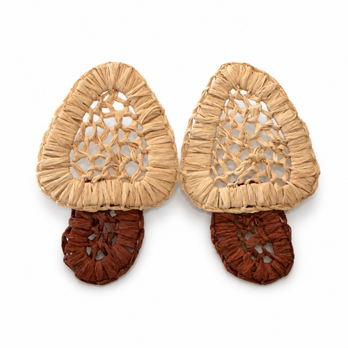 Buriti Cashew Fruit Statement Earrings