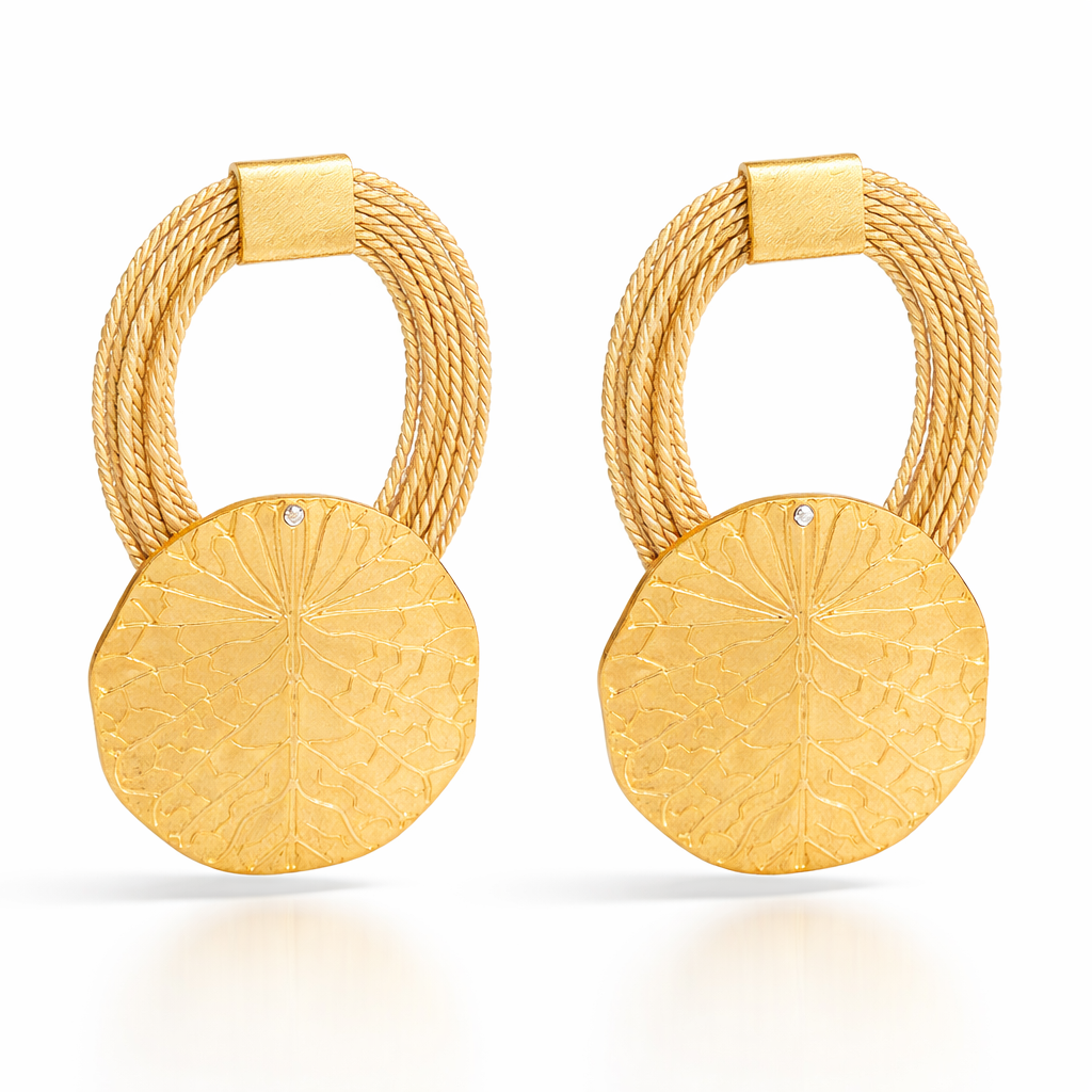 Ethereal Amazonia Opulent Nature Buriti Earrings