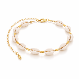 Ethereal Amazonia Coastal Shell Elegance Seashell Choker Necklace