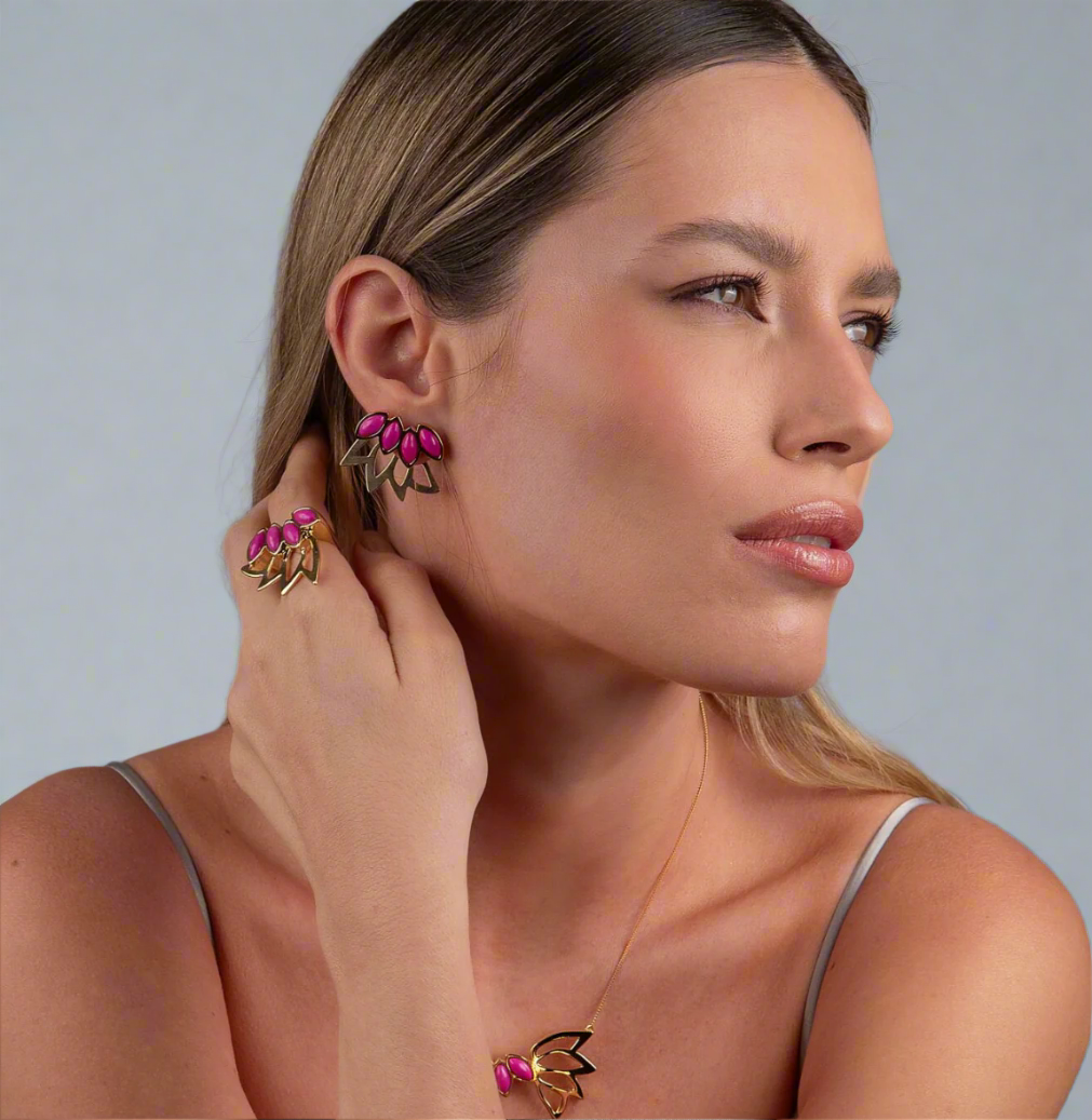 TerraFusion Flourish  Earrings