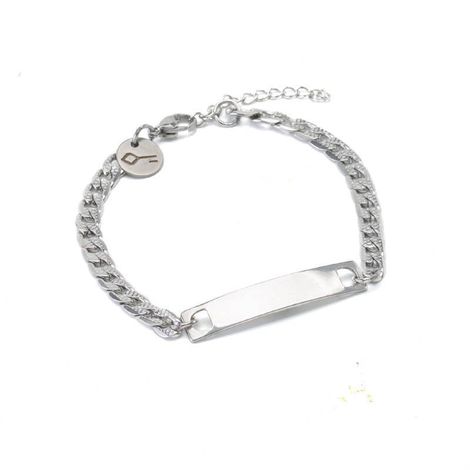 Diaz Silver Steel Bracelet