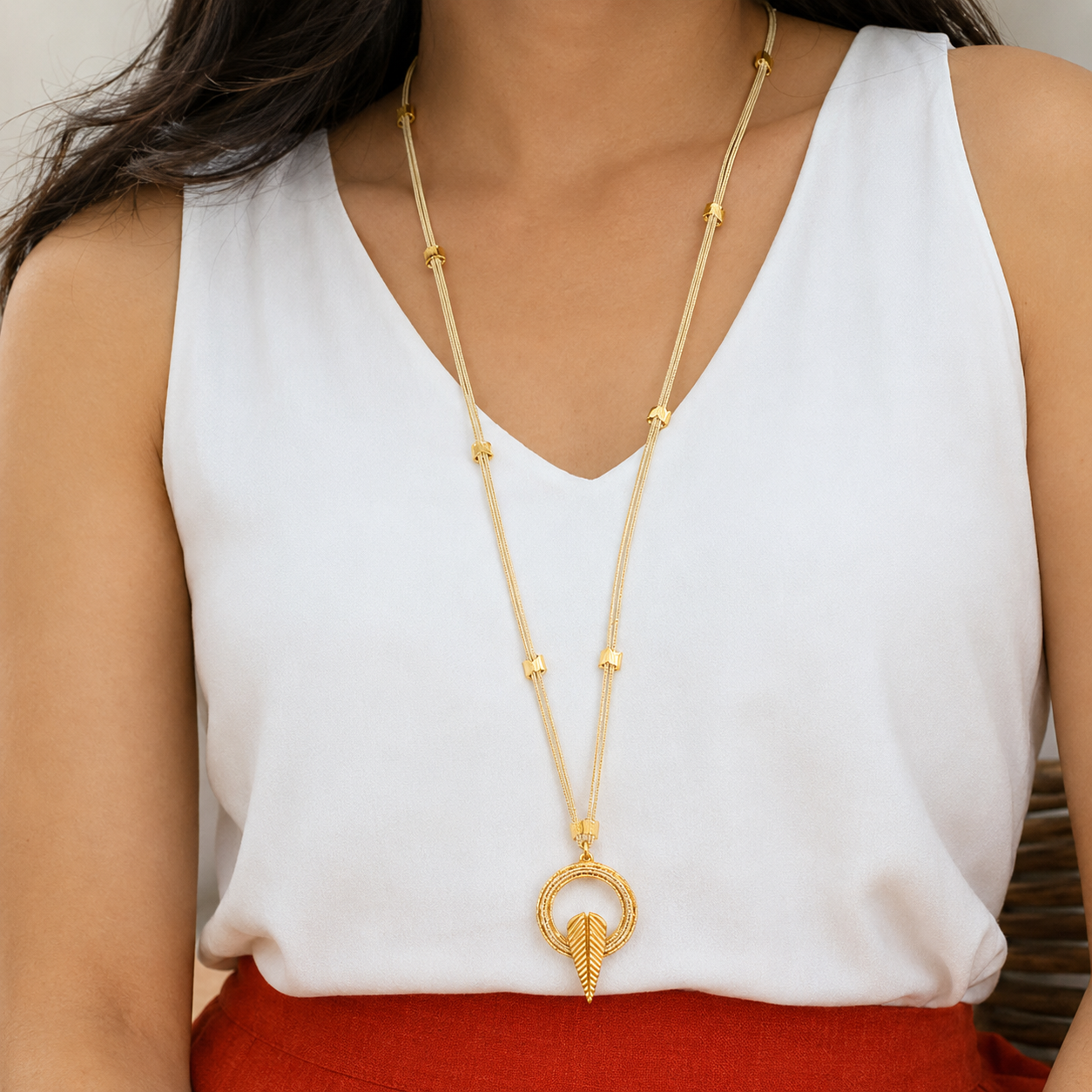 Ethereal Amazonia Floral Necklace