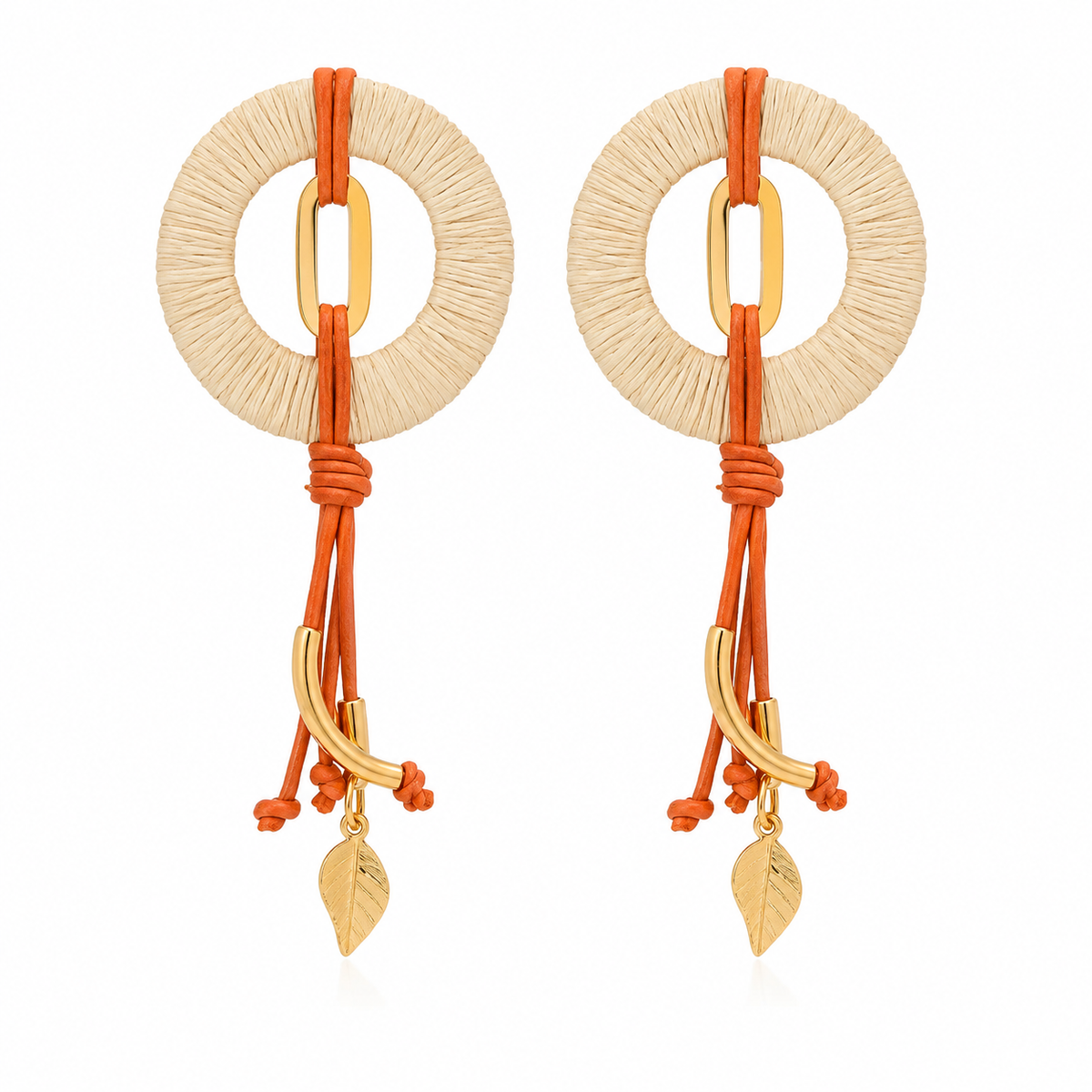 Ethereal Amazonia Tropical Buriti Earrings