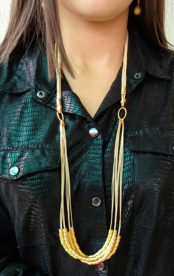 Long Ethereal Amazonia Necklace