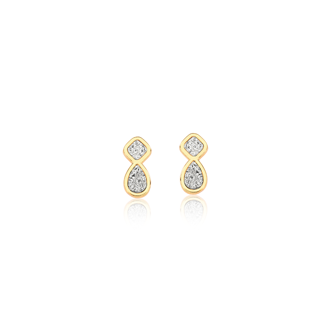 Druzy Stone Set | Earrings & Necklace