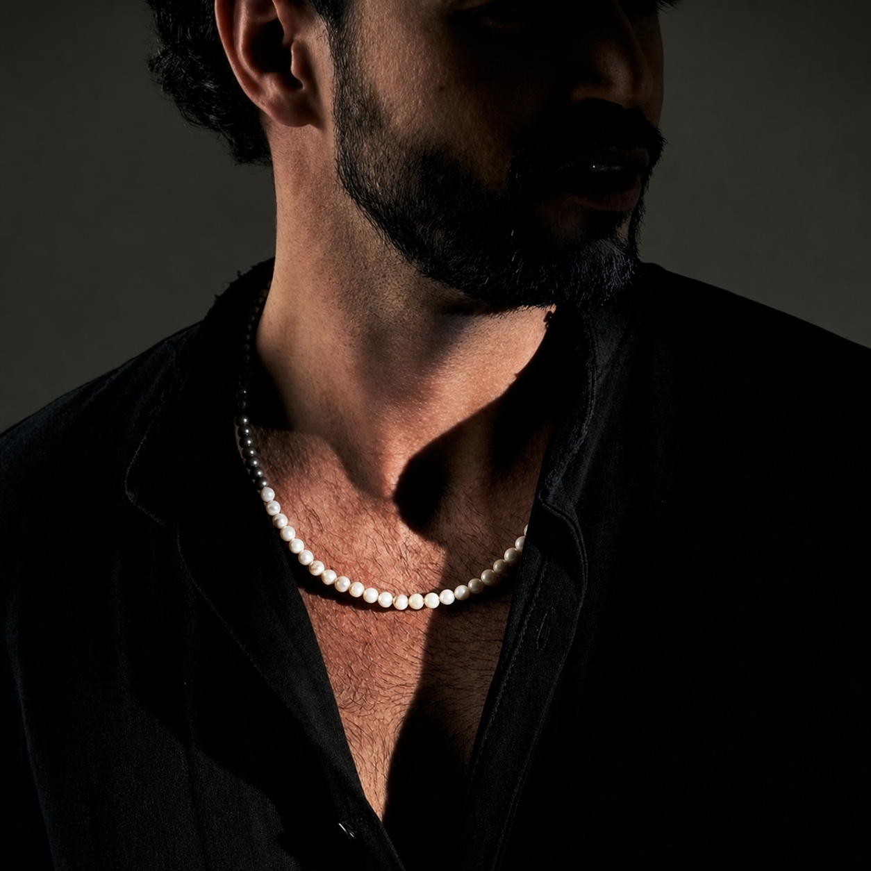 Urban Nature Breeze Natural Pearl Necklace  - Men's Jewellery