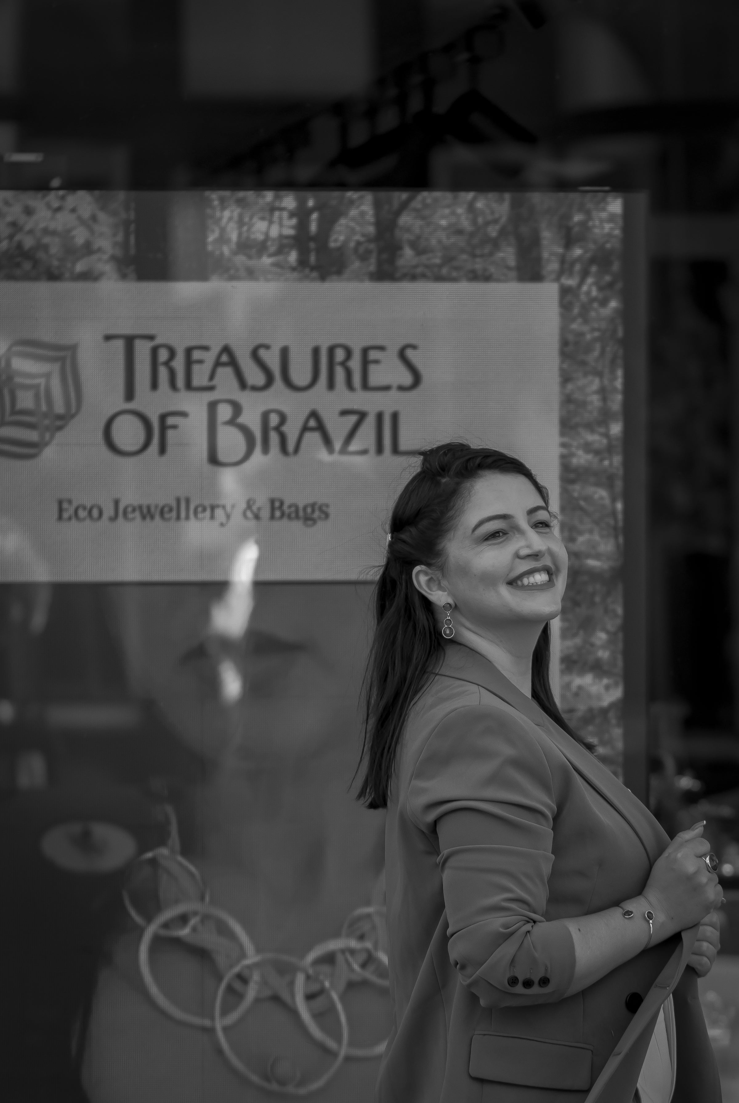 Daiane Ferry, founder and curator of Treasures of Brazil