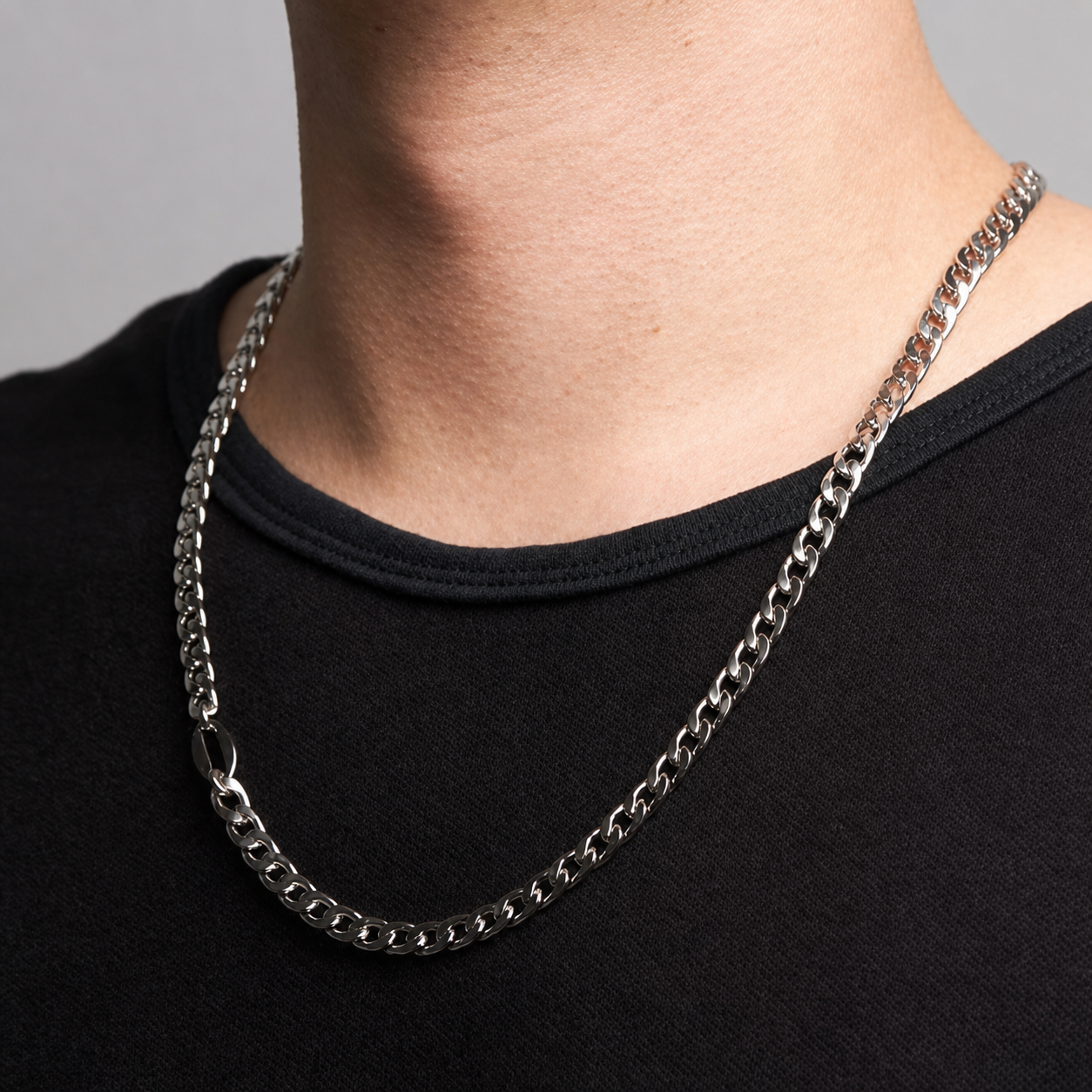Urban Nature Londoner Stainless Steel Necklace - Men's Jewellery