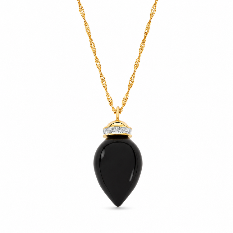 TerraFusion Gems Fairy Potion Amethyst Long Necklace – view 4