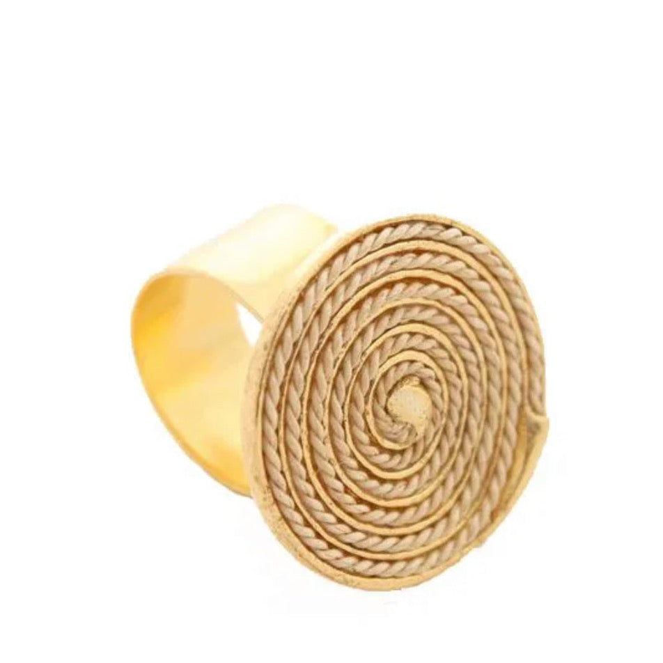 Buriti Mandala Adjustable Ring