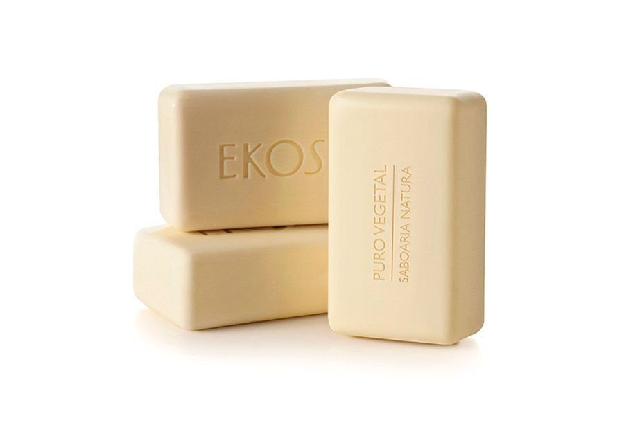 Natura - Ekos Creamy Soap Set - Maracuja, Ucuuba, Andiroba, Castanha - 100% Vegan - Based on 100% Vegetable Oils - Cruelty-Free - 4 x 100 G