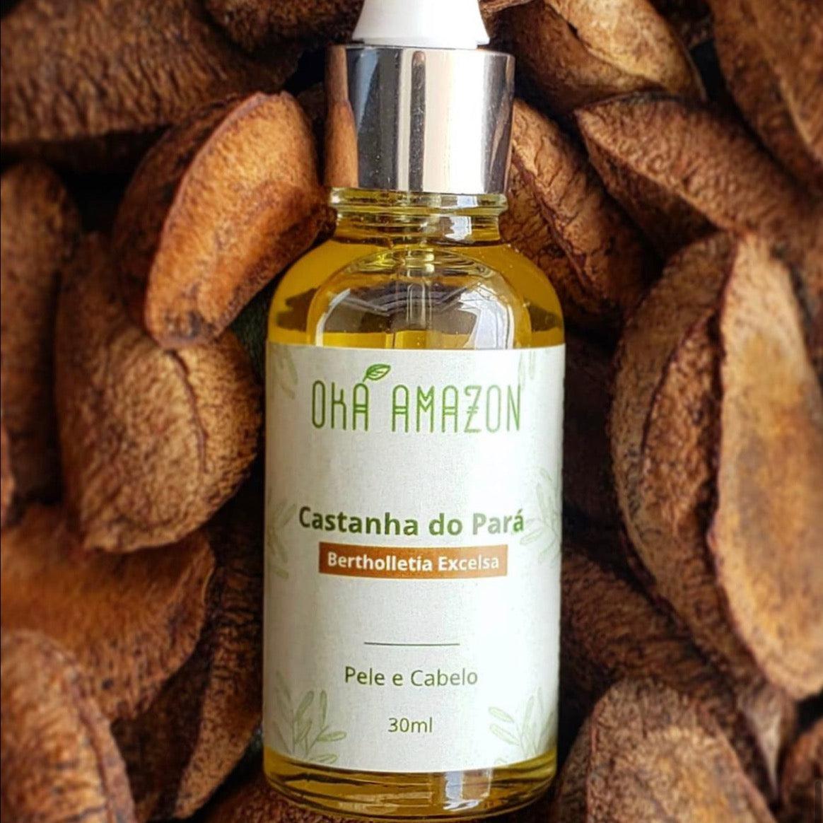 Castanha Natural Oil - Brazil Nut - 100% Natural - Cold Press Treasures of Brazil