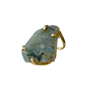 Labradorite Cuff Ring Treasures of Brazil