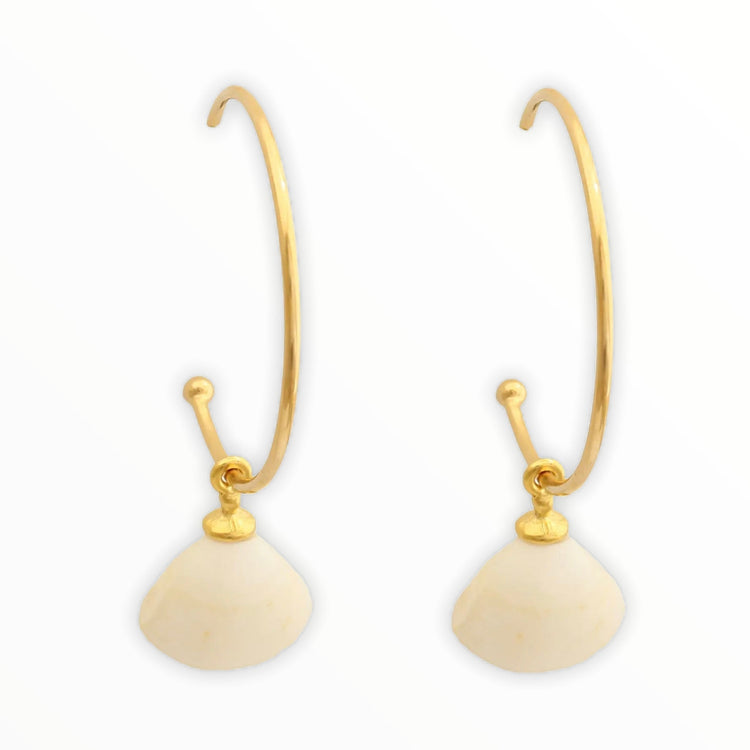 Seashell Earrings - Ocean Collection Treasures of Brazil